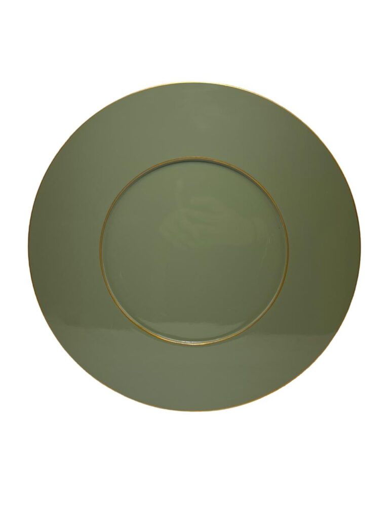 SOUSPLAT LACA VERDE CELADON COM  6 PEÇAS