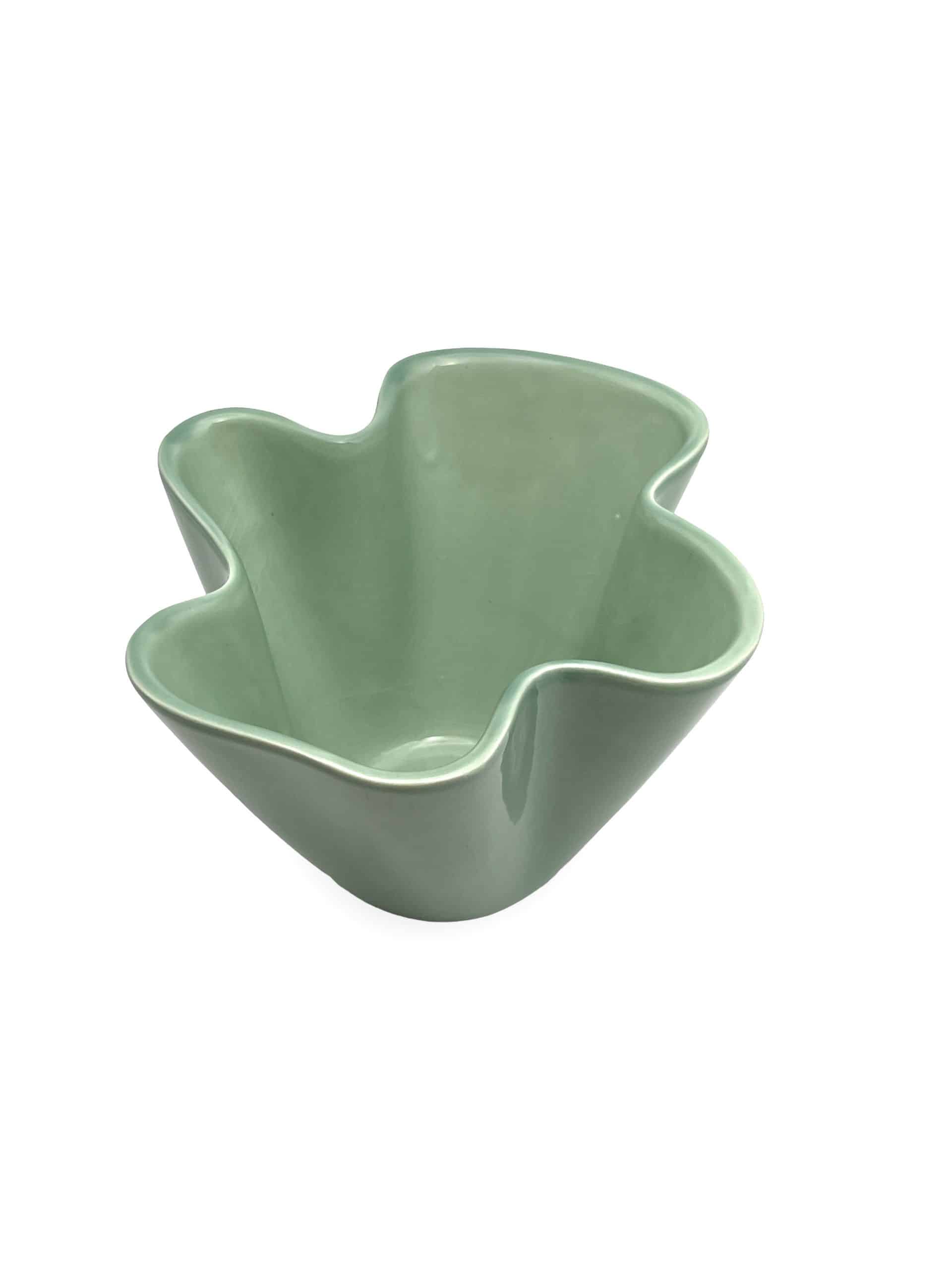 CACHEPOT TRONCO DE CERÂMICA VERDE CELADON