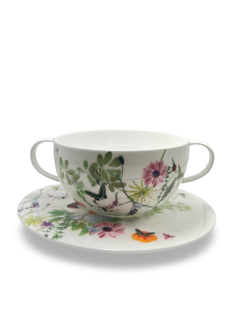 BOWL PARA  SOPA COM PIRES ROSENTHAL GRAND AIR FLORAL