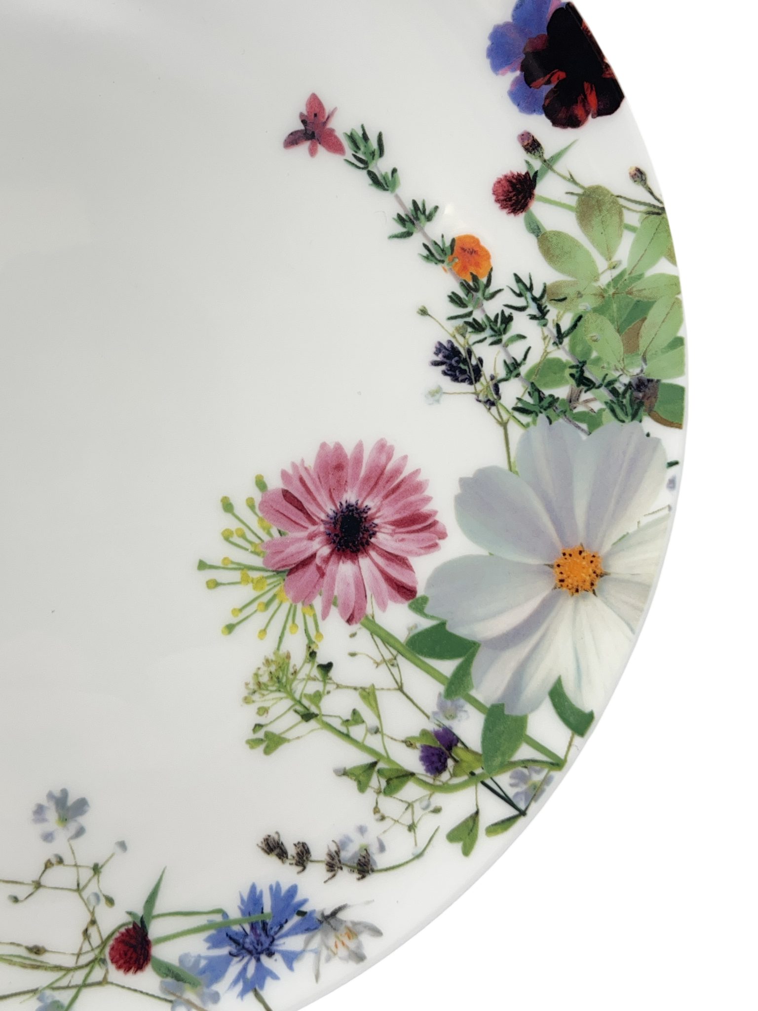 APARELHO DE JANTAR  ROSENTHAL GRAND AIR FLORAL COM 12 PEÇAS