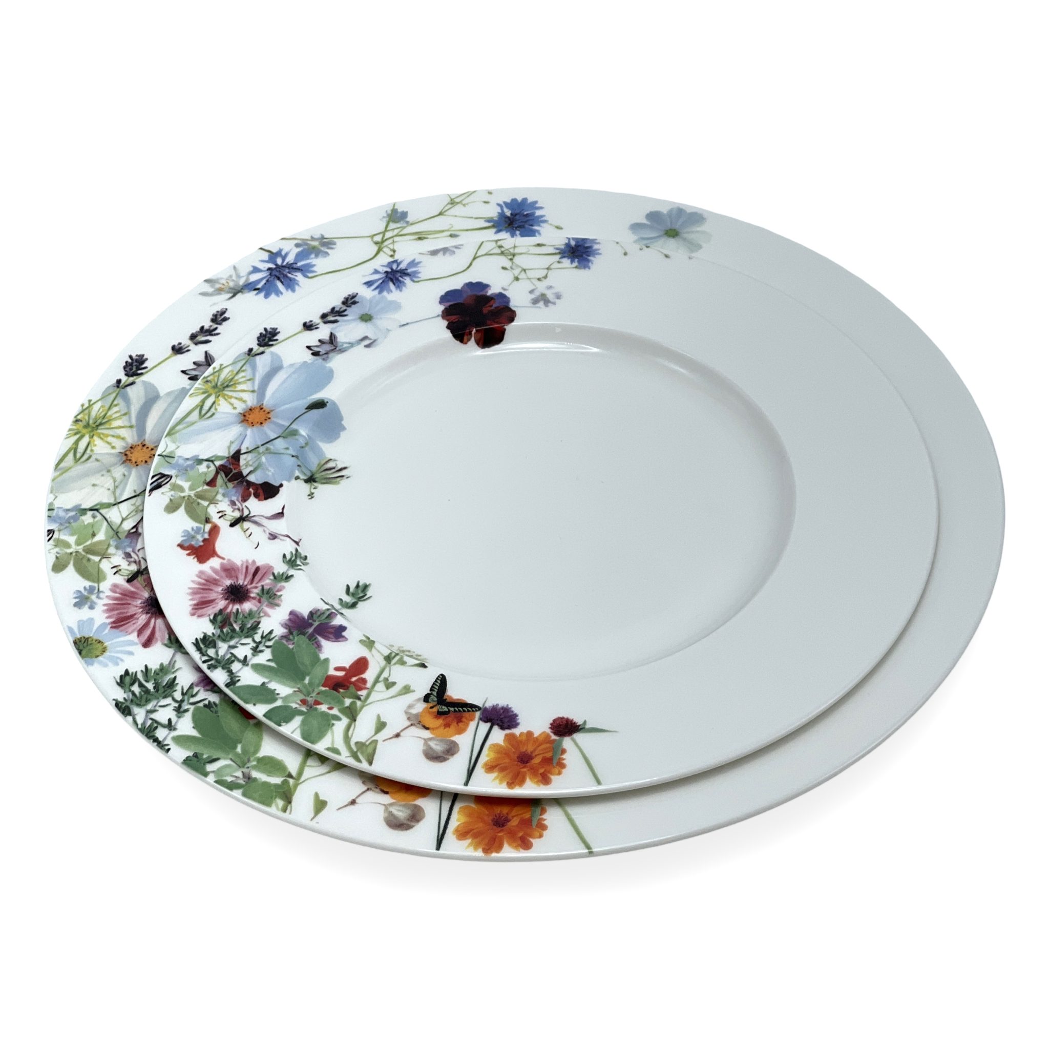 APARELHO DE JANTAR ROSENTHAL GRAND AIR FLORAL COM 12 PEÇAS