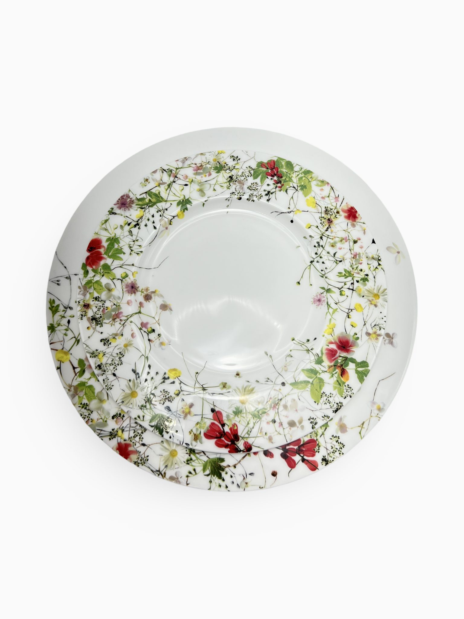 APARELHO DE JANTAR ROSENTHAL FLEURS SAUVAGES COM 12 PEÇAS